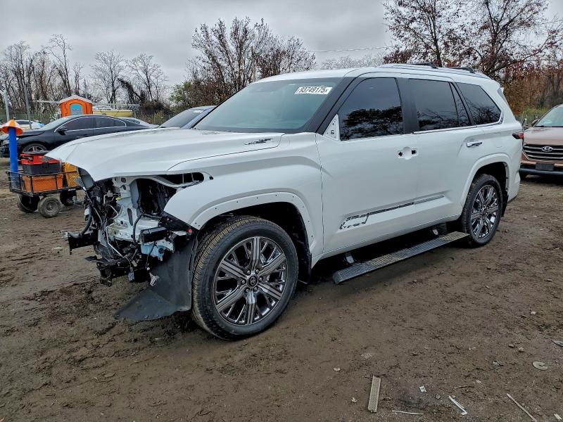 TOYOTA SEQUOIA SR 2025 with VIN 7SVAAABA6SX069370 - Photo from auction