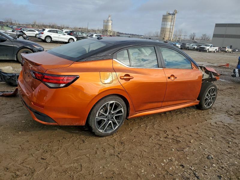 Photo 3 from auction – 2025 NISSAN SENTRA SR with VIN 3N1AB8DV7SY217558