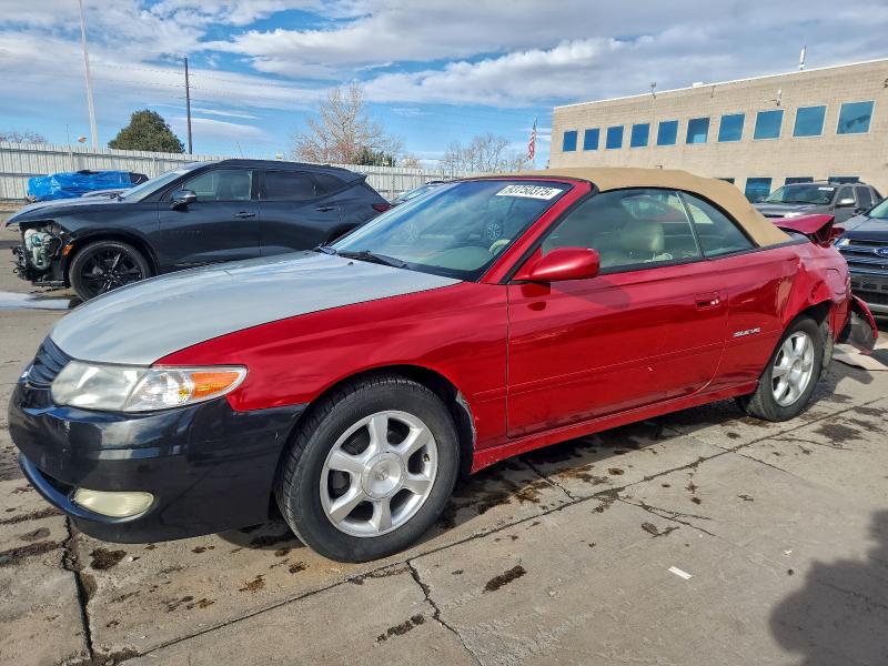 Photo 1 from auction – 2002 TOYOTA CAMRY SOLA with VIN 2T1FF28P12C590899