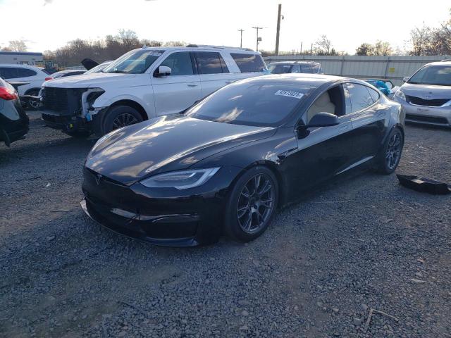TESLA MODEL S 2022 with VIN 5YJSA1E67NF459656 - Photo from auction