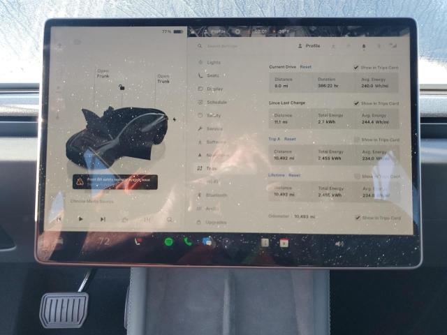 Photo 9 from auction – 2024 TESLA MODEL 3 with VIN 5YJ3E1EBXRF800608