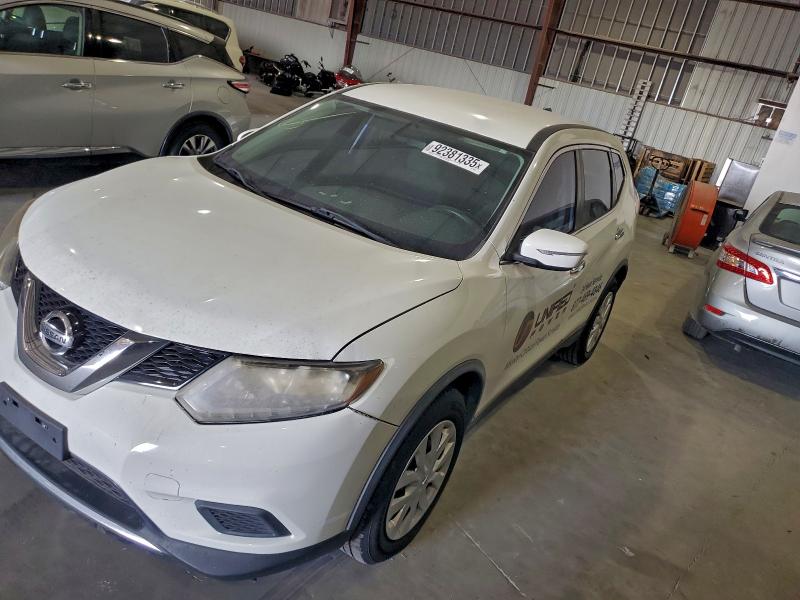 NISSAN ROGUE S 2015 with VIN KNMAT2MT1FP581438 - Photo from auction