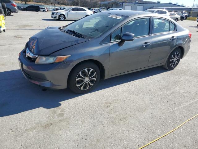 HONDA CIVIC LX 2012 with VIN 19XFB2F59CE314518 - Photo from auction