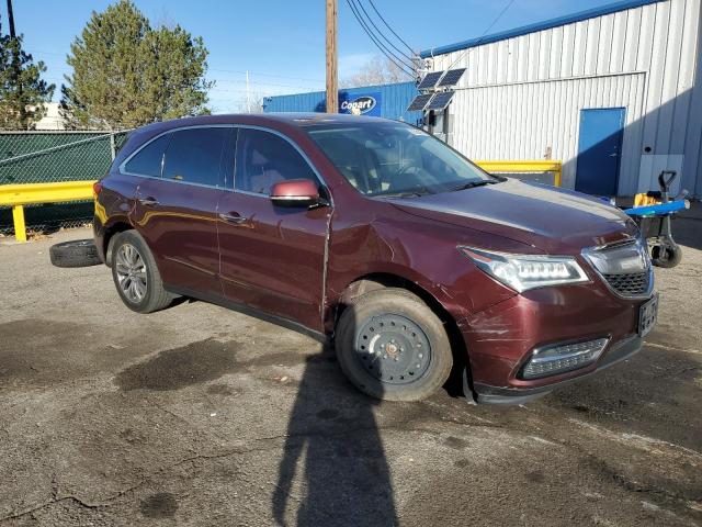 Photo 4 from auction – 2014 ACURA MDX TECHNO with VIN 5FRYD4H45EB005451