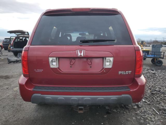 Photo 6 from auction – 2005 HONDA PILOT EXL with VIN 5FNYF18555B043197