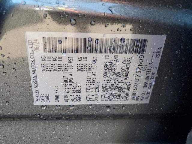 Photo 14 from auction – 2024 NISSAN ROGUE S with VIN 5N1BT3AA8RC752609