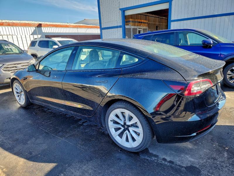 Photo 2 from auction – 2022 TESLA MODEL 3 with VIN 5YJ3E1EAXNF289161