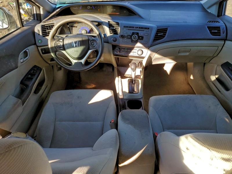 Photo 8 from auction – 2012 HONDA CIVIC LX with VIN 19XFB2F53CE378182