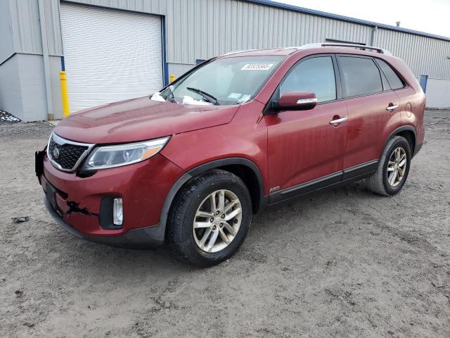 KIA SORENTO LX 2015 with VIN 5XYKTDA66FG641327 - Photo from auction