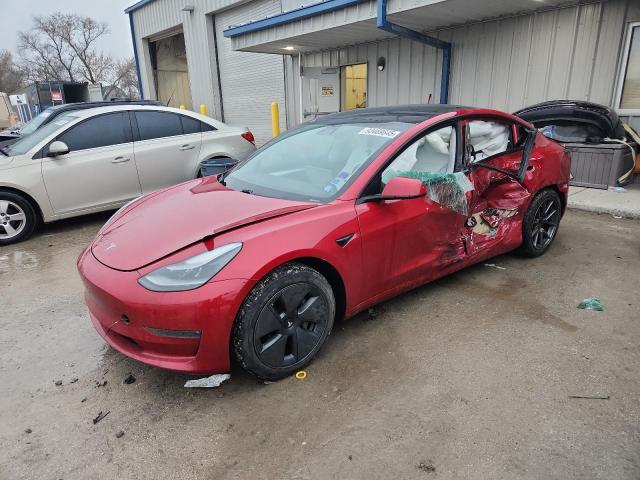 TESLA MODEL 3 2021 with VIN 5YJ3E1EB7MF033471 - Photo from auction