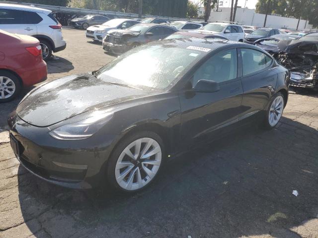 TESLA MODEL 3 2022 with VIN 5YJ3E1EA2NF287162 - Photo from auction