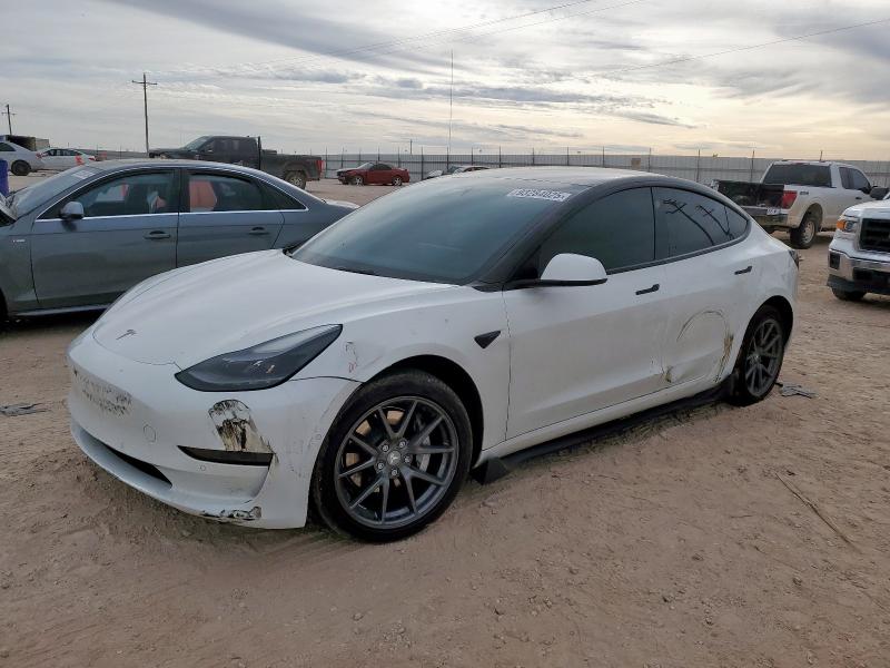 TESLA MODEL 3 2021 with VIN 5YJ3E1EA3MF100736 - Photo from auction