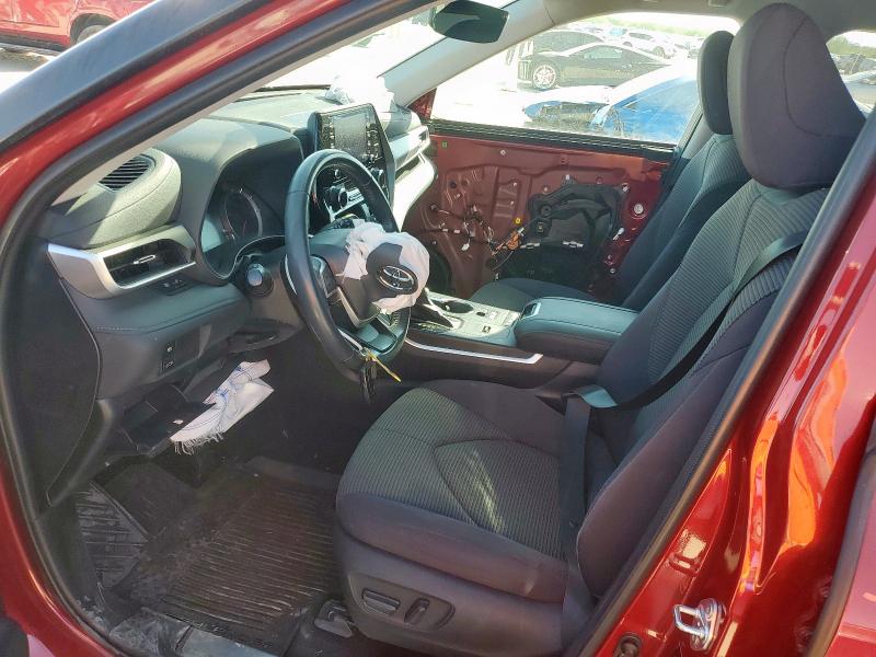 Photo 7 from auction – 2022 TOYOTA HIGHLANDER with VIN 5TDZZRAH6NS551835