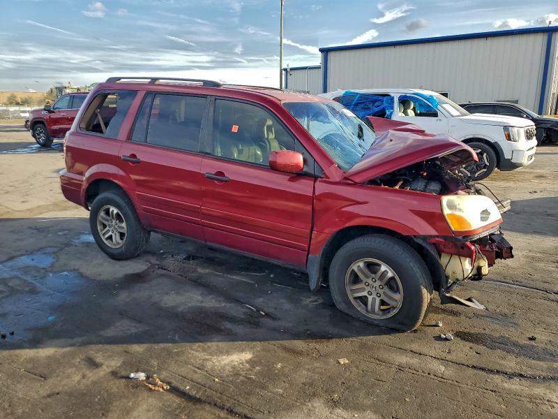 Photo 4 from auction – 2005 HONDA PILOT EXL with VIN 5FNYF18515B016417