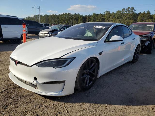 TESLA MODEL S 2022 with VIN 5YJSA1E6XNF473924 - Photo from auction