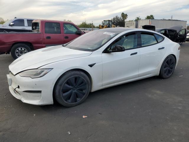 TESLA MODEL S 2022 with VIN 5YJSA1E57NF462726 - Photo from auction