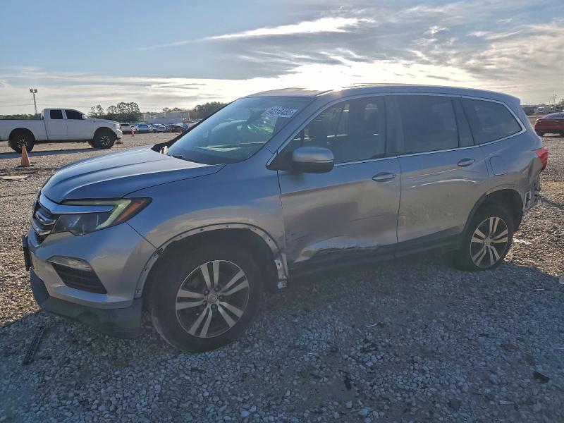 HONDA PILOT EXLN 2016 with VIN 5FNYF5H70GB032085 - Photo from auction