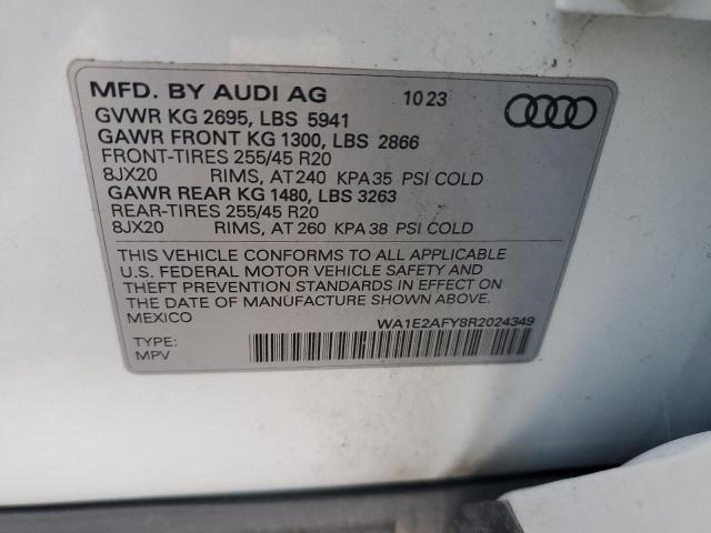 Photo 14 from auction – 2024 AUDI Q5 E PREMI with VIN WA1E2AFY8R2024349