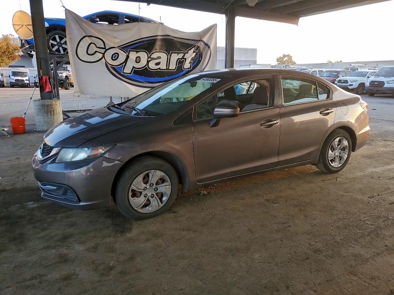 Photo 1 from auction – 2014 HONDA CIVIC LX with VIN 19XFB2F59EE208542