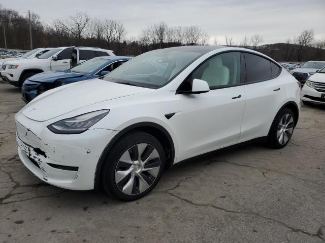 TESLA MODEL Y 2021 with VIN 5YJYGDEE7MF228983 - Photo from auction