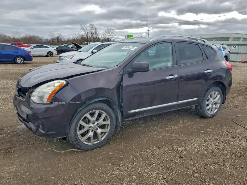 NISSAN ROGUE S 2011 with VIN JN8AS5MV7BW281719 - Photo from auction
