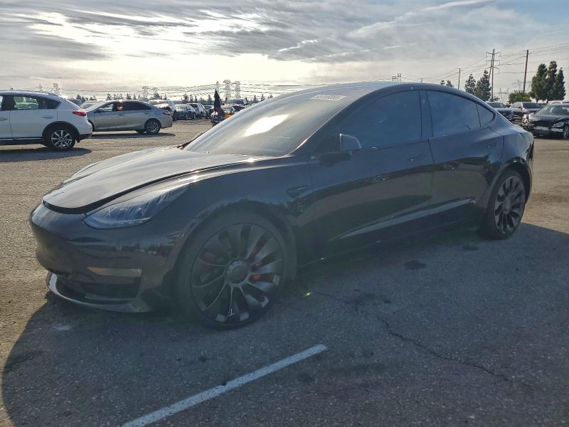 TESLA MODEL 3 2021 with VIN 5YJ3E1EC7MF005744 - Photo from auction