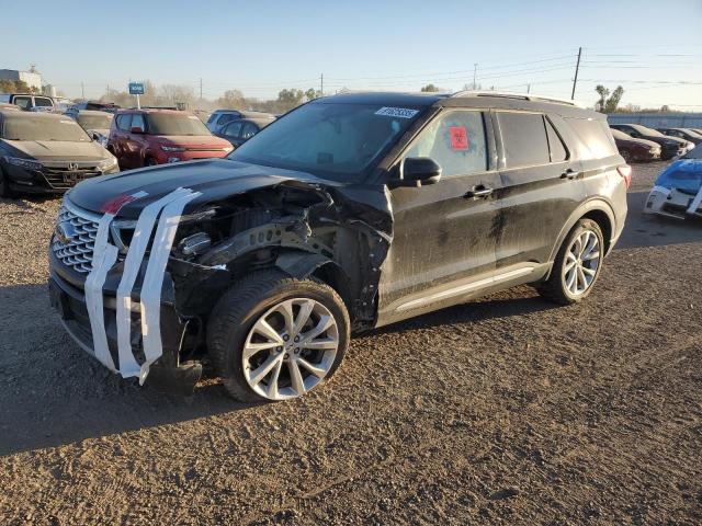 FORD EXPLORER P 2022 with VIN 1FM5K8HC1NGC48443 - Photo from auction