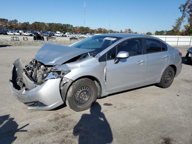 HONDA CIVIC LX 2013 with VIN 19XFB2F5XDE037654 - Photo from auction
