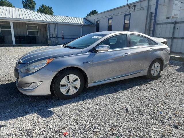 HYUNDAI SONATA HYB 2013 with VIN KMHEC4A48DA095666 - Photo from auction