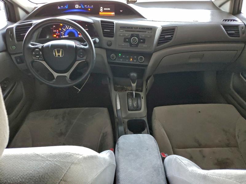 Photo 8 from auction – 2012 HONDA CIVIC LX with VIN 2HGFB2F56CH527190