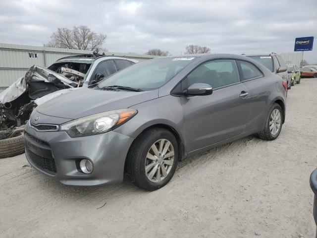 KIA FORTE EX 2014 with VIN KNAFX6A87E5203553 - Photo from auction
