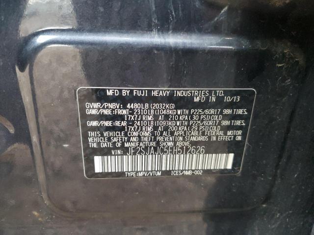 Photo 14 from auction – 2014 SUBARU FORESTER 2 with VIN JF2SJAJC5EH512626