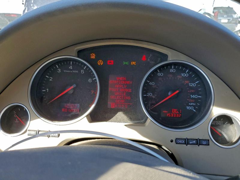 Photo 9 from auction – 2005 AUDI A4 QUATTRO with VIN WAUDT48H45K007178