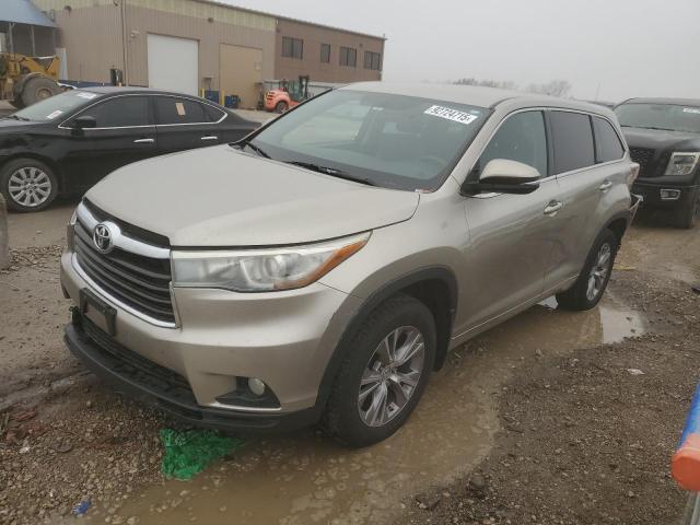 TOYOTA HIGHLANDER 2015 z numerem VIN 5TDBKRFH9FS191363 - Zdjęcie z aukcji
