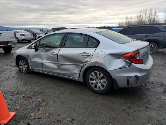 Photo 2 from auction – 2012 HONDA CIVIC LX with VIN 19XFB2F52CE368758