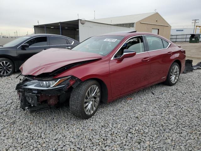 LEXUS ES 300H 2019 with VIN 58AB21B15KU001191 - Photo from auction