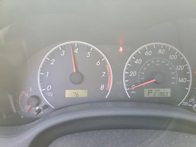 Photo 9 from auction – 2012 TOYOTA COROLLA BA with VIN 5YFBU4EE5CP038729