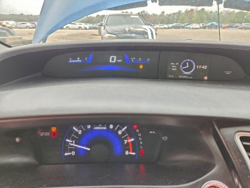 Photo 9 from auction – 2015 HONDA CIVIC EX with VIN 19XFB2F89FE026254
