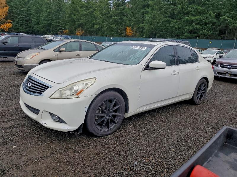 INFINITI G37 BASE 2010 with VIN JN1CV6AP7AM201663 - Photo from auction