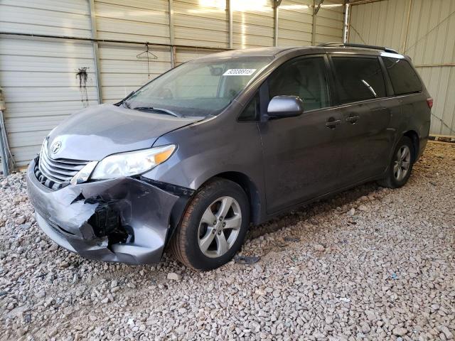 TOYOTA SIENNA LE 2017 with VIN 5TDKZ3DC8HS885254 - Photo from auction