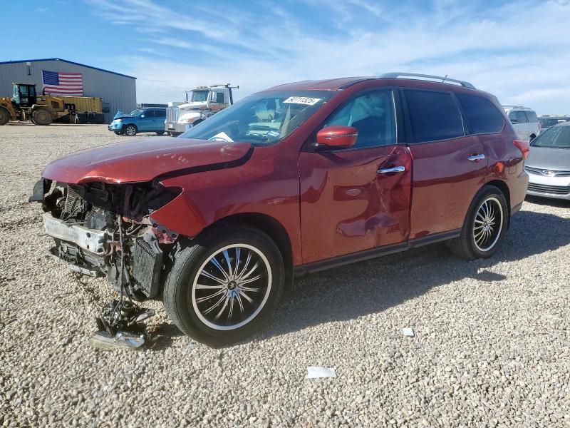 NISSAN PATHFINDER 2017 with VIN 5N1DR2MN3HC675484 - Photo from auction