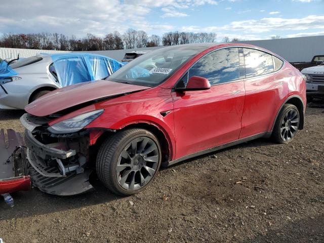 TESLA MODEL Y 2022 with VIN 7SAYGDEE3NF480265 - Photo from auction