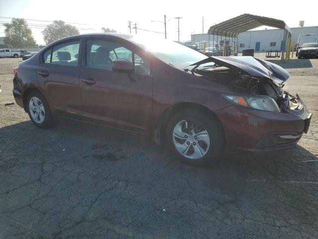 Photo 4 from auction – 2013 HONDA CIVIC LX with VIN 19XFB2F50DE290417