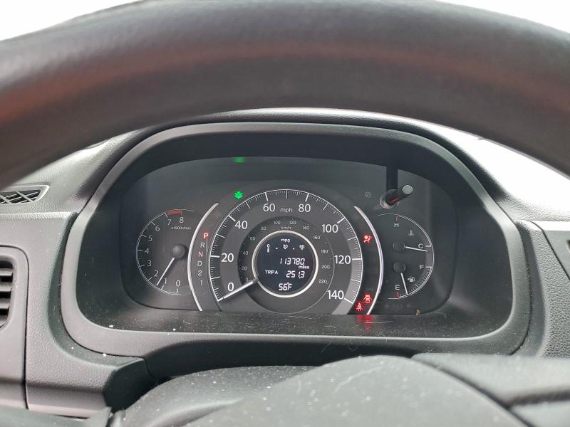 Photo 9 from auction – 2012 HONDA CR-V LX with VIN 5J6RM4H35CL080801