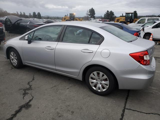 Photo 2 from auction – 2012 HONDA CIVIC LX with VIN 19XFB2F59CE332100
