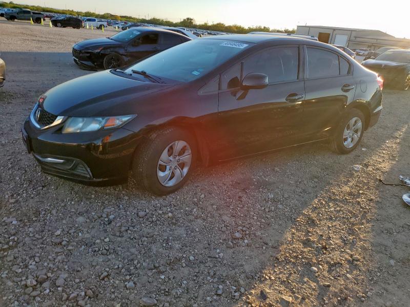HONDA CIVIC LX 2013 with VIN 2HGFB2F59DH574554 - Photo from auction