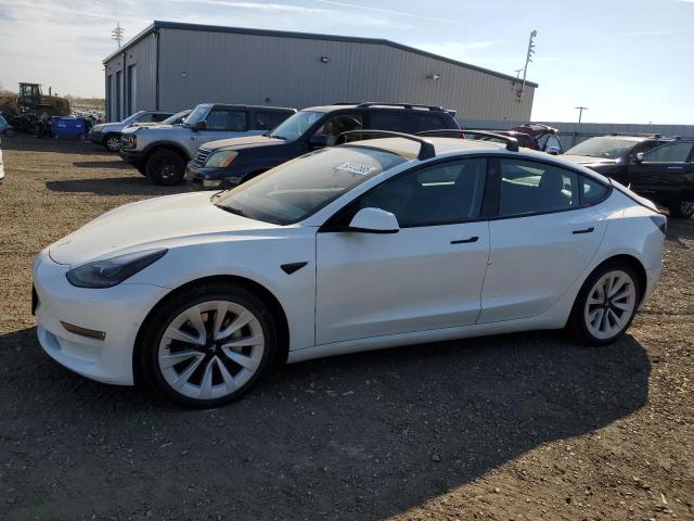TESLA MODEL 3 2022 with VIN 5YJ3E1EB2NF120681 - Photo from auction