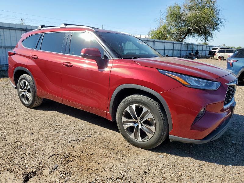 Photo 4 from auction – 2020 TOYOTA HIGHLANDER with VIN 5TDGZRAH9LS010346