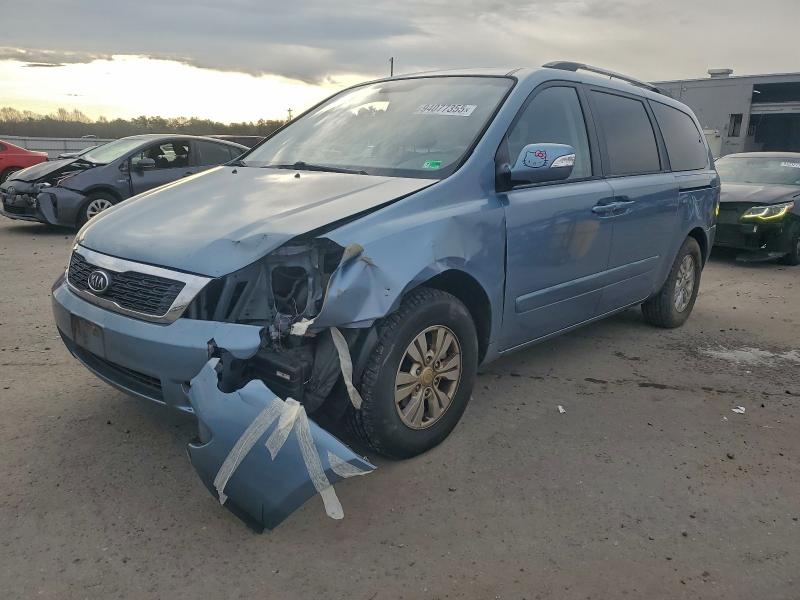 KIA SEDONA LX 2012 with VIN KNDMG4C7XC6422808 - Photo from auction