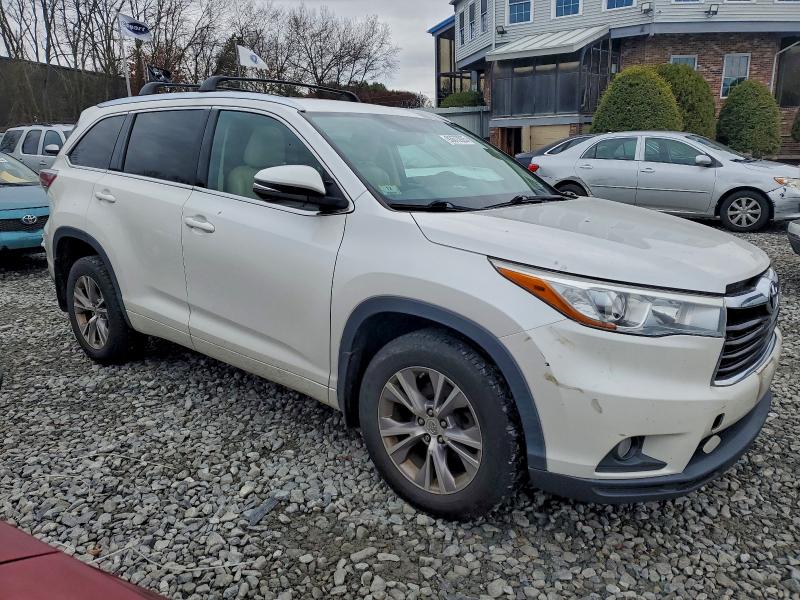Photo 4 from auction – 2015 TOYOTA HIGHLANDER with VIN 5TDJKRFH9FS092733